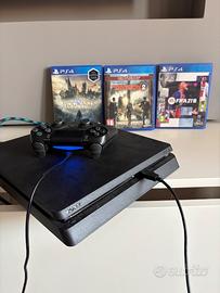 PS4 Slim 1TB + 2 giochi + controller