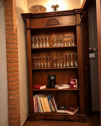 Libreria / mobile in legno massello