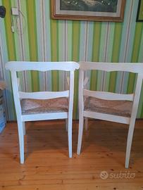 N. 2 sedie grandi da taverna