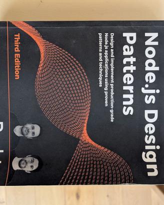 Node.js Design Patterns Casciaro e Mammino + Bonus