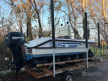 Barca è motore 40 cv 4 tempi