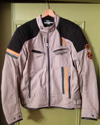 giubbotto moto Furygan Nero Evo cafè racer