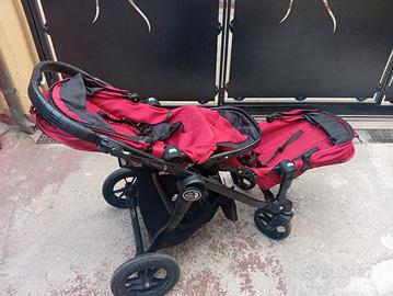 passeggino gemellare 