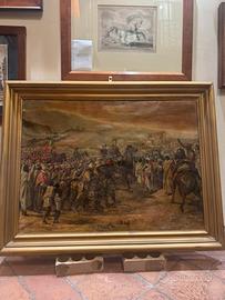 Olio su tela novecento