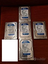hard disk WD 160-250-320gb-Pannello FrontaleUsb3.0