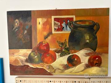 Natura morta, copia quadro di Gauguin