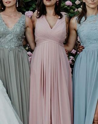 Abito da Damigella rosa antico