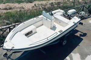 Open 5,20mt fuoribordo 40cv carrello stradale