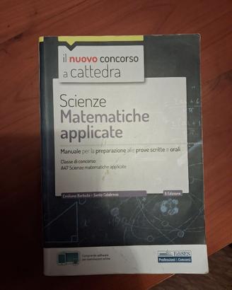 Manuale concorso docenti A047 Matematica applicata
