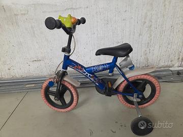 bicicletta spider man  bambino primi passi