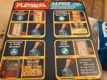 Playschool Alphie robot vintage