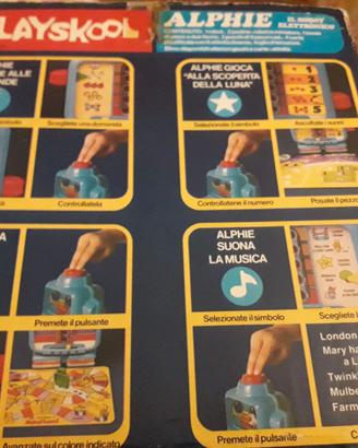 Playschool Alphie robot vintage