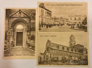 Matera cartoline storiche ed. F. Riccardi
