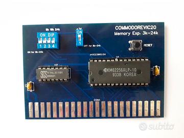 Commodore VIC 20 Espansione RAM 3k-24k