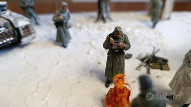 Diorama 1:35 Panzer III Ausf N, Gaz, soldati i