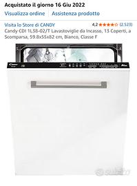 Lavastoviglie Candy a incasso