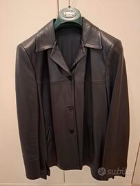 Giacca pelle donna tg.48