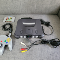 NIntendo 64 completa + calcio e giochi Snes
