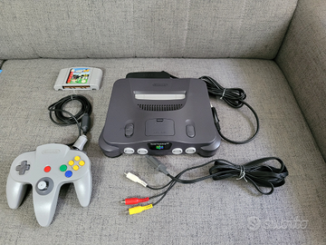 NIntendo 64 completa + calcio e giochi Snes