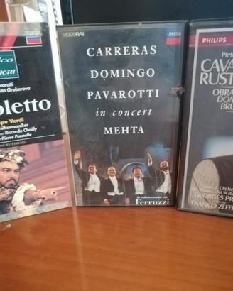 I "3 TENORI" in VHS