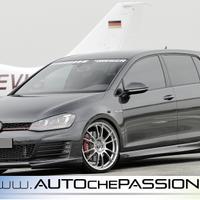 Sottoparaurti anteriore Golf 7 GTI GTD dal 2013 20