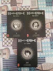 death note black edition 1-3 