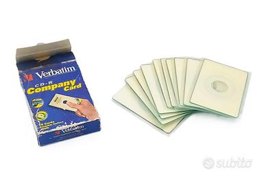 VERBATIM CD RECORDABLE 10 cards