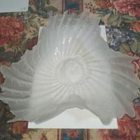 Centrotavola  in vetro satinato