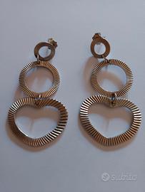 Orecchini argento a Cuore 