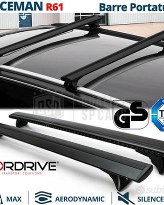 Barre da Tetto per Mini Paceman R61 Alluminio Nero