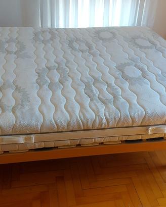 materasso medico matrimoniale + rete doghe +NUOVO
