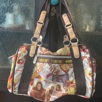 Borsa vintage Prosports stampa Michael Jackson