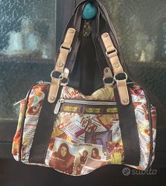 Borsa vintage Prosports stampa Michael Jackson