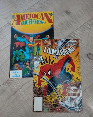 L'uomo Ragno/ American Heroes..fuori serie