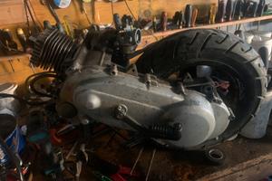 blocco motore piaggio ac braccio corto