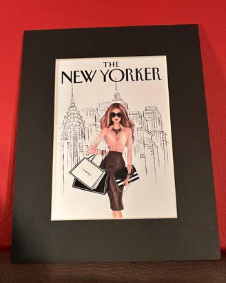 Set 6 stampe vintage stile The New Yorker