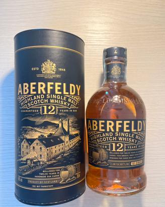 Aberfeldy 12 Anni 70cl con Confezione Nuovissimo