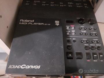 roland sd-35 sound canvas player