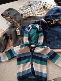 set 9-12 mesi bambino 74cm 