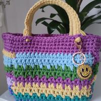 borsa donna in fettuccia 