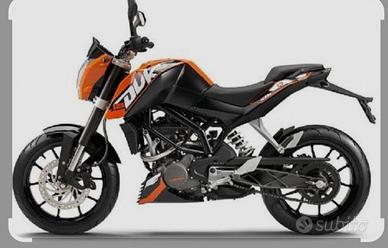 KTM 125 Duke - 2016 incidentata
