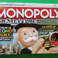 Gioco società Monopoly Niente è Come Sembra NUOVO