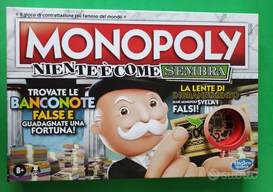 Gioco società Monopoly Niente è Come Sembra NUOVO