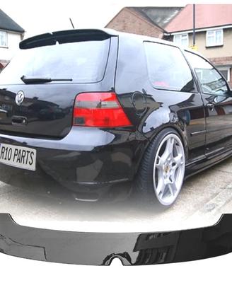 ALETTONE VOLKSWAGEN VW GOLF 4 97-03 LOOK R32 NERO 