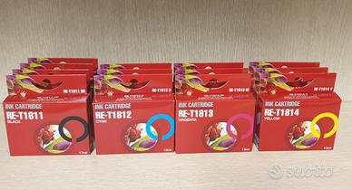 cartucce compatibili epson T18-11,12,13,14