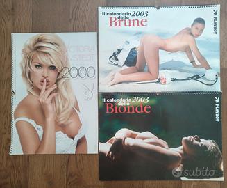 Collezione 3 calendari Playboy