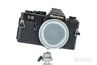 Fotocamera Analogica 35mm Mamiya ZE + Custodia in