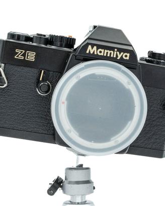 Fotocamera Analogica 35mm Mamiya ZE + Custodia in