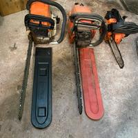 3 Motoseghe funzionanti usate poco solo datate