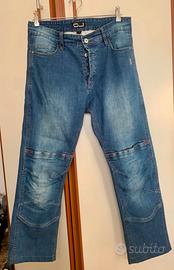 Pantaloni Jeans moto OJ taglia 48